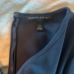 Banana Republic Navy Dress - bell sleeve
